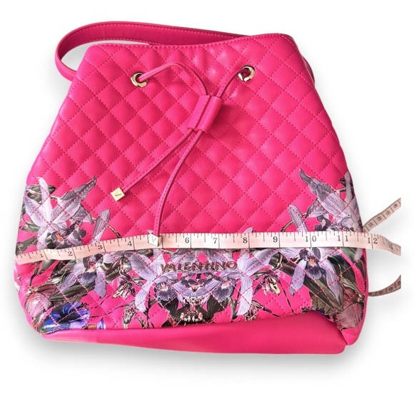 Valentino by Mario Valentino RIVA Bucket Bag – Floral Print – NWT - Picture 14 of 16